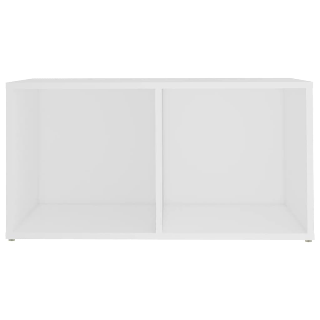 Meuble TV blanc 72x35x36,5 cm bois d’ingénierie - XIOS