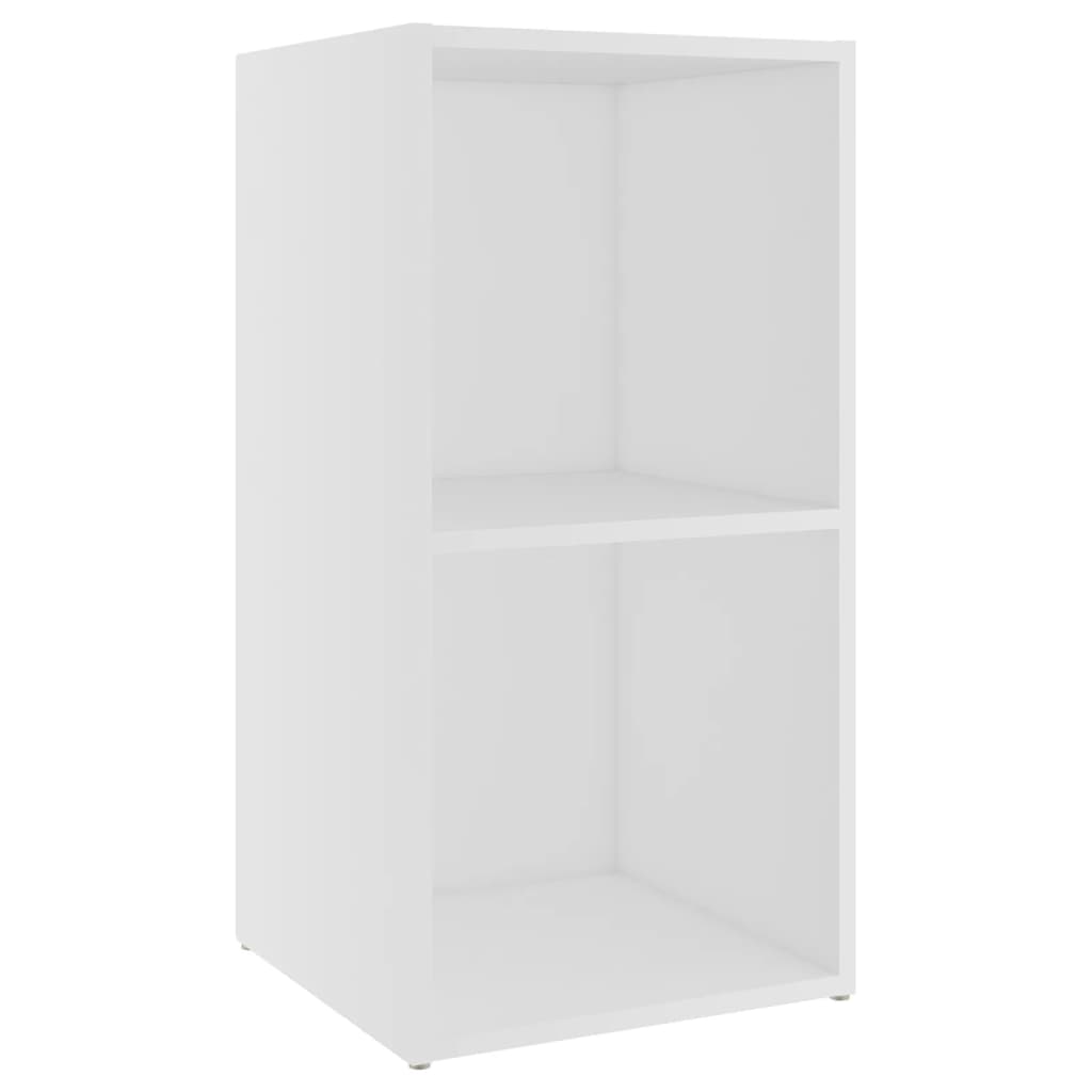 Meuble TV blanc 72x35x36,5 cm bois d’ingénierie - XIOS