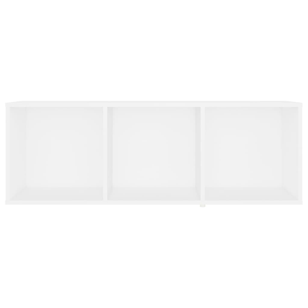 Meuble TV Blanc 107x35x37 cm Bois d’ingénierie - XIOS