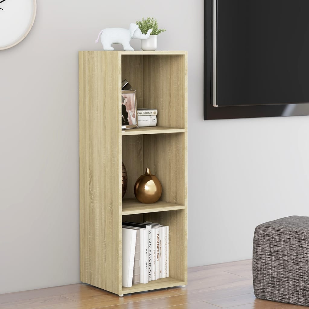 Meuble TV chêne sonoma 107x35x37 cm bois d’ingénierie - XIOS