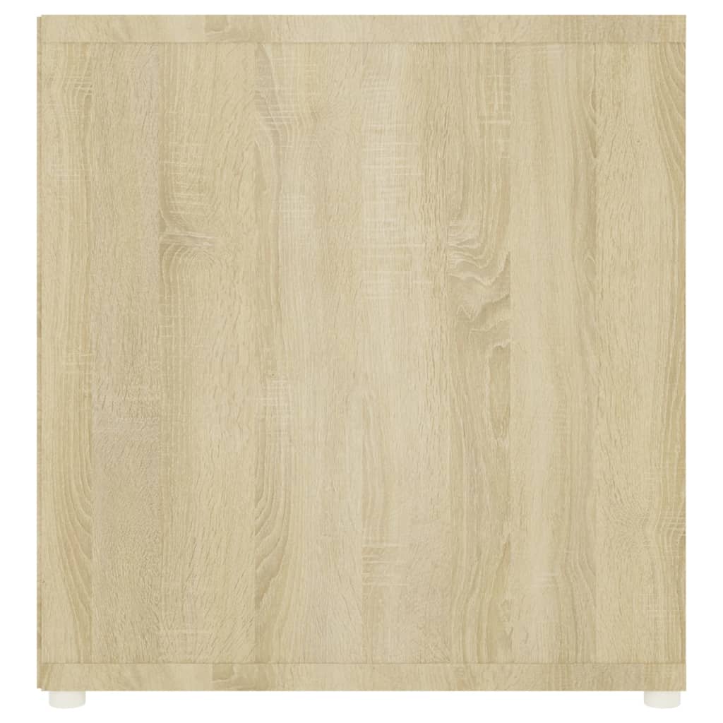 Meuble TV chêne sonoma 107x35x37 cm bois d’ingénierie - XIOS