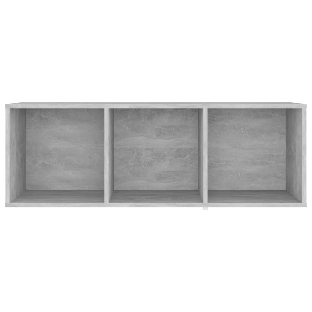 Meuble TV gris béton 107x35x37 cm bois d’ingénierie - XIOS