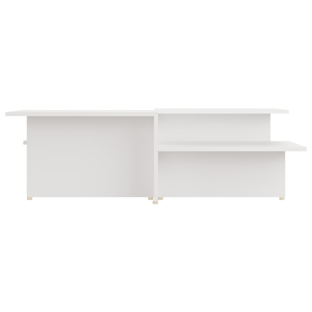 Tables basses 2 pcs Blanc 111,5x50x33 cm Bois d'ingénierie - XIOS