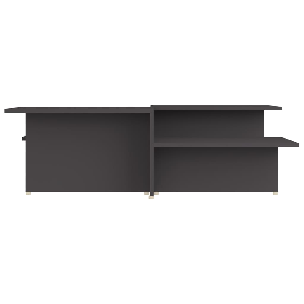 Tables basses 2 pcs Gris 111,5x50x33 cm Bois d'ingénierie - XIOS