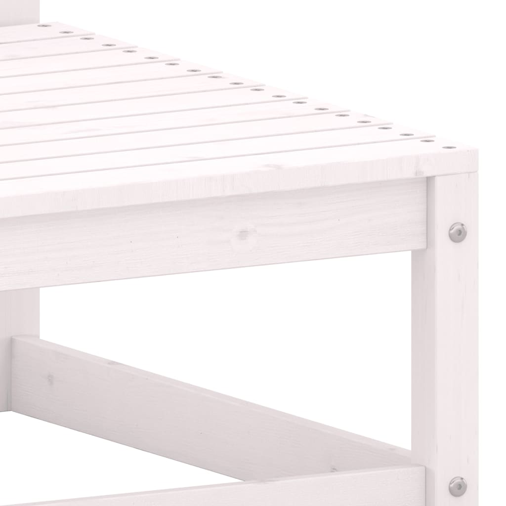 Canapé d'angle de jardin coussins anthracite Bois de pin massif Éléments pour canapés modulables de jardin vidaXL