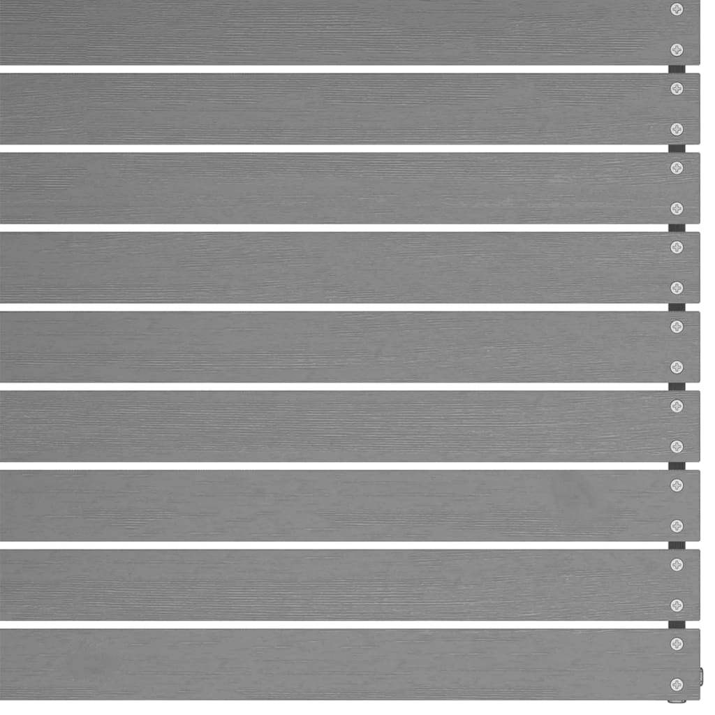 Canapés centraux de jardin coussins2pcs Gris Bois de pin massif Éléments pour canapés modulables de jardin vidaXL