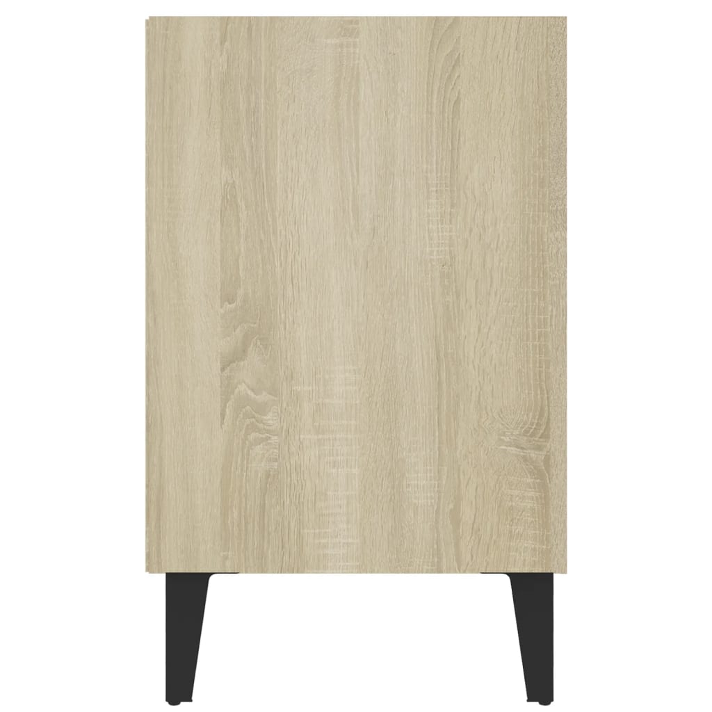 Meuble TV avec pieds en métal Chêne sonoma 103,5x30x50 cm - XIOS