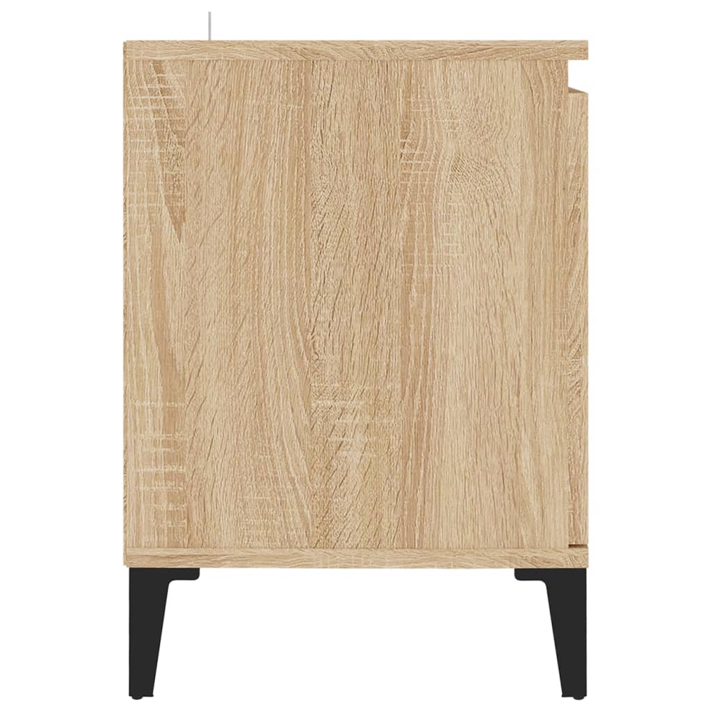 Meuble TV avec pieds en métal Chêne sonoma 103,5x35x50 cm - XIOS