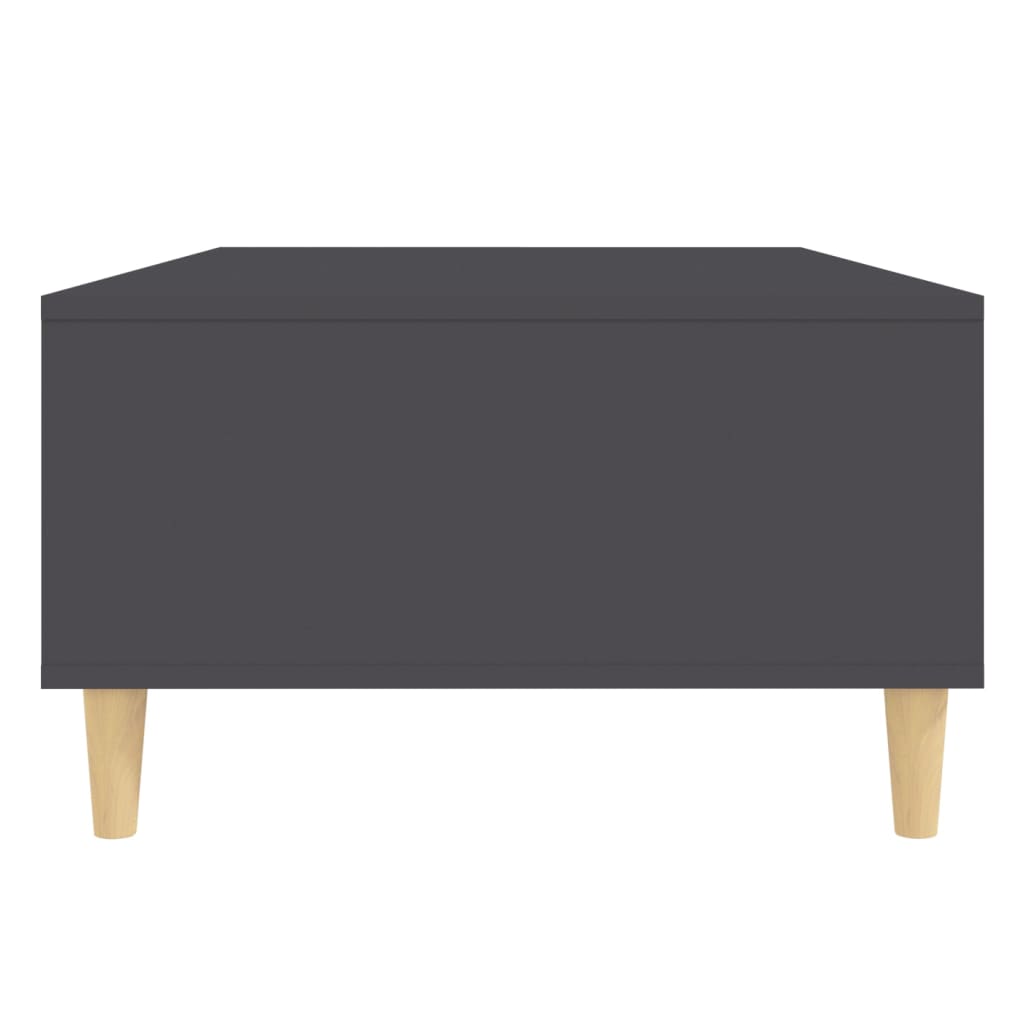 Table basse gris 103,5x60x35 cm bois d'ingénierie - XIOS