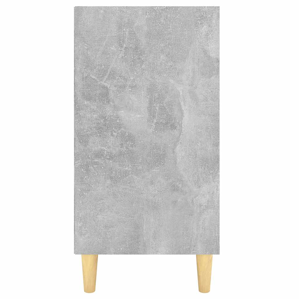 Buffet gris béton 103,5x35x70 cm bois d'ingénierie