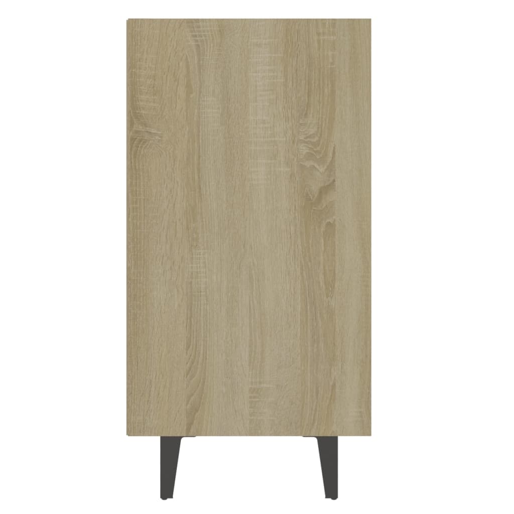 Buffet chêne sonoma 103,5x35x70 cm bois d'ingénierie - XIOS