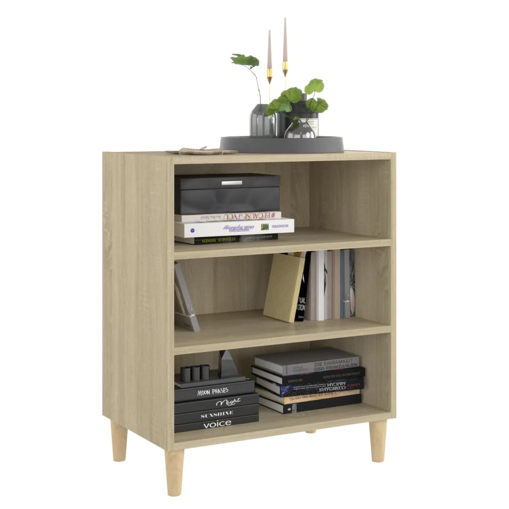 Buffet chêne sonoma 57x35x70 cm bois d'ingénierie - XIOS