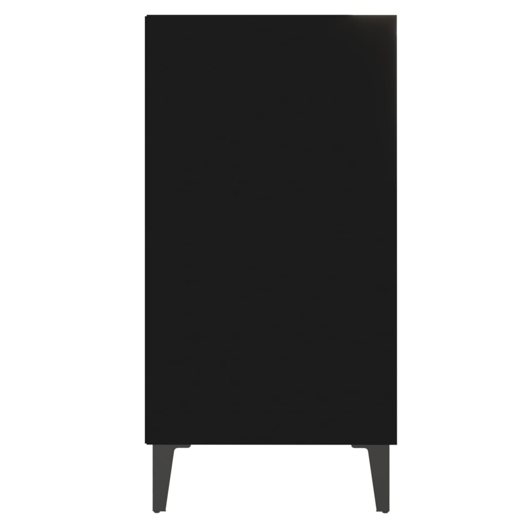 Buffet noir 57x35x70 cm bois d’ingénierie - XIOS