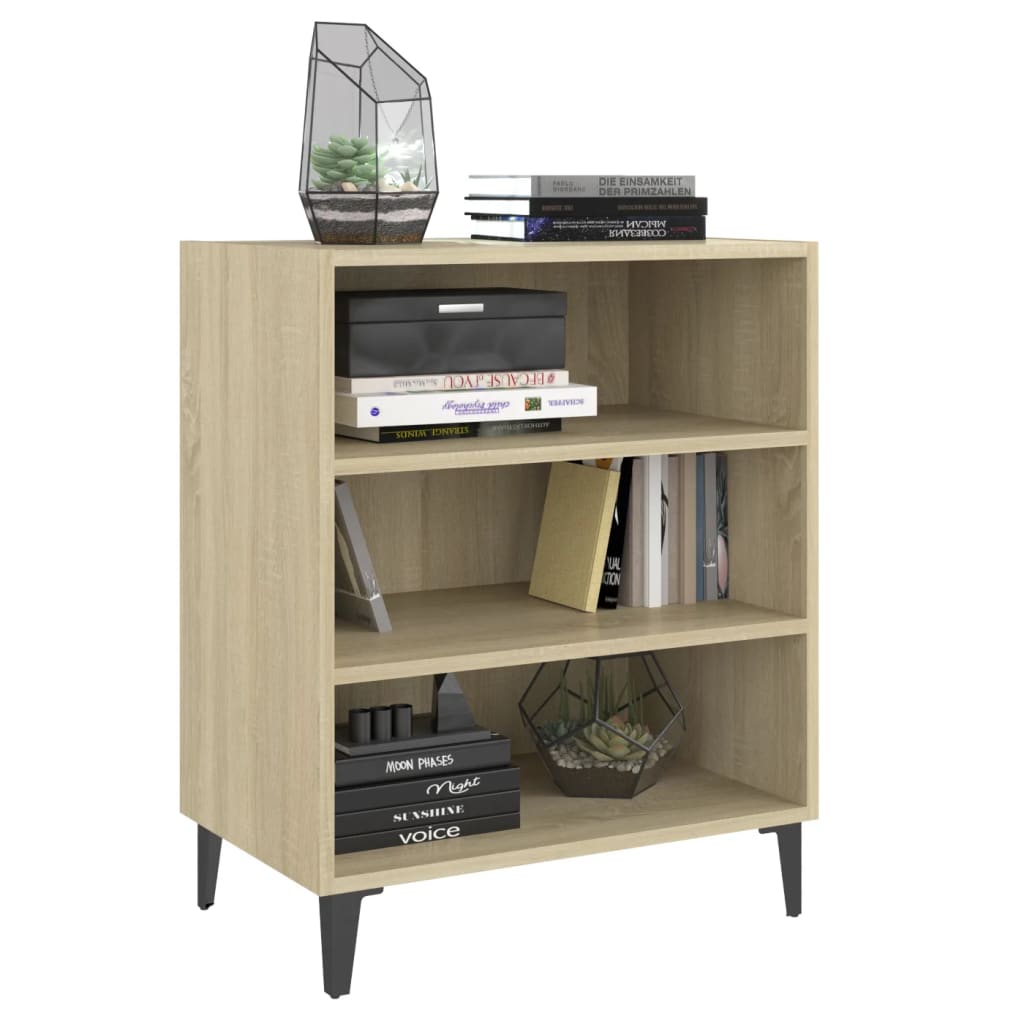 Buffet chêne sonoma 57x35x70 cm bois d'ingénierie - XIOS