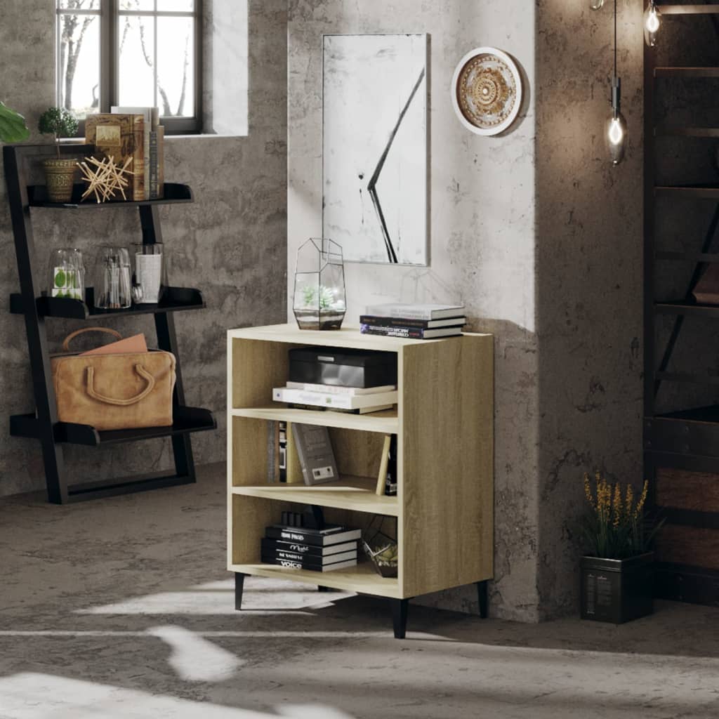 Buffet chêne sonoma 57x35x70 cm bois d'ingénierie - XIOS