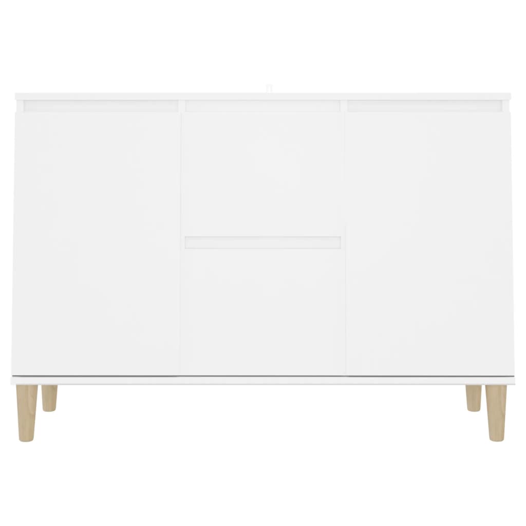 Buffet blanc 101x35x70 cm bois d'ingénierie - XIOS