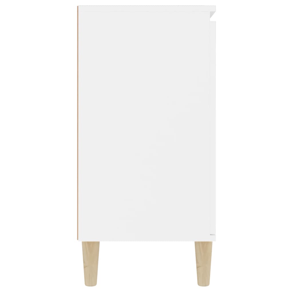 Buffet blanc 101x35x70 cm bois d'ingénierie - XIOS