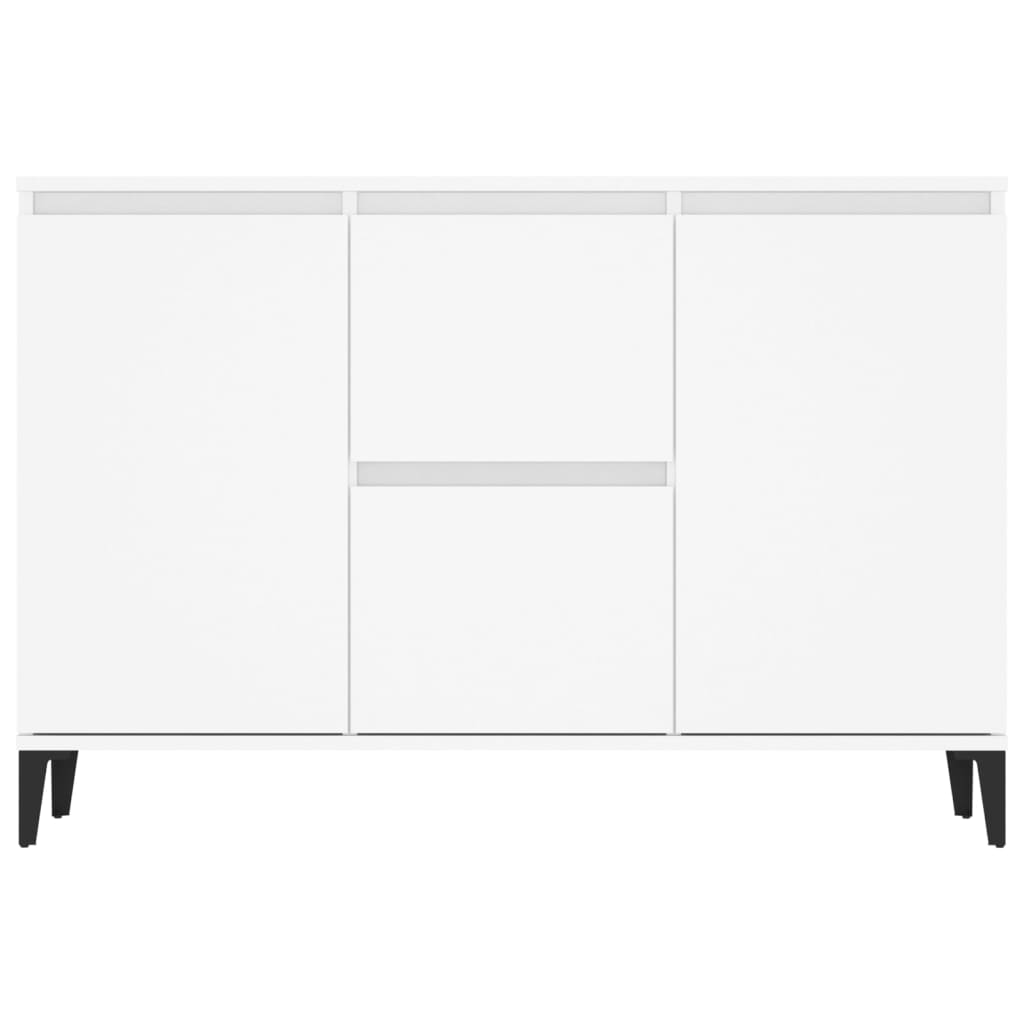 Buffet blanc 102x35x70 cm bois d'ingénierie - XIOS