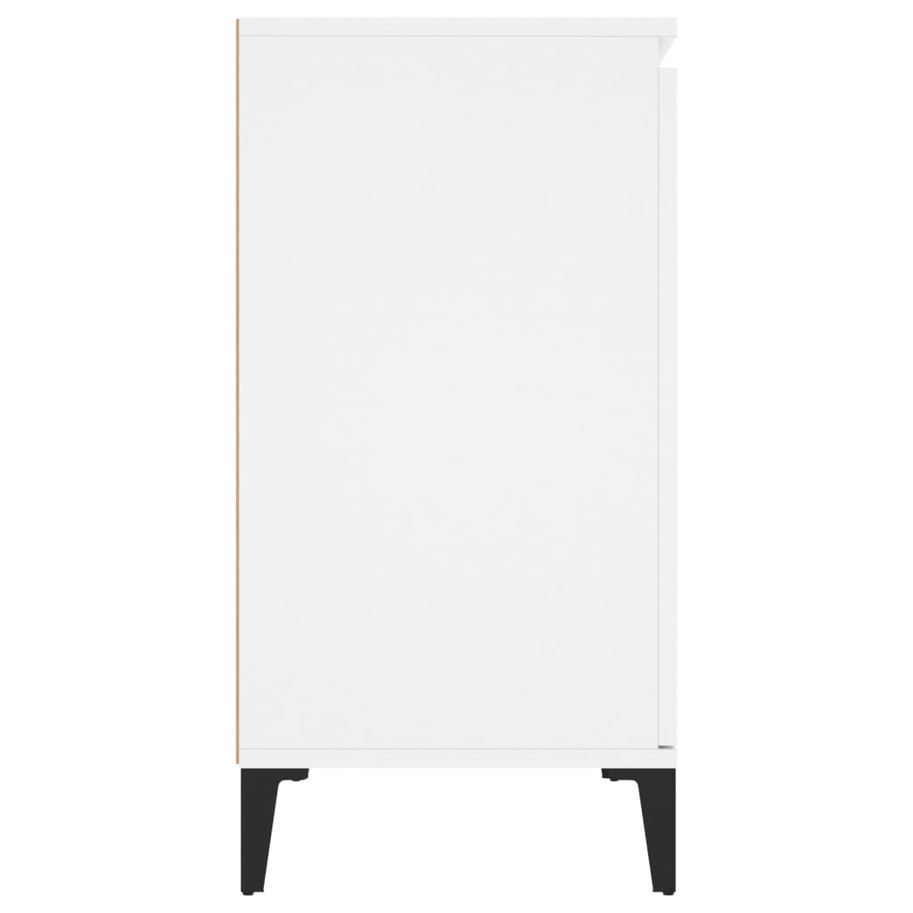 Buffet blanc 102x35x70 cm bois d'ingénierie - XIOS
