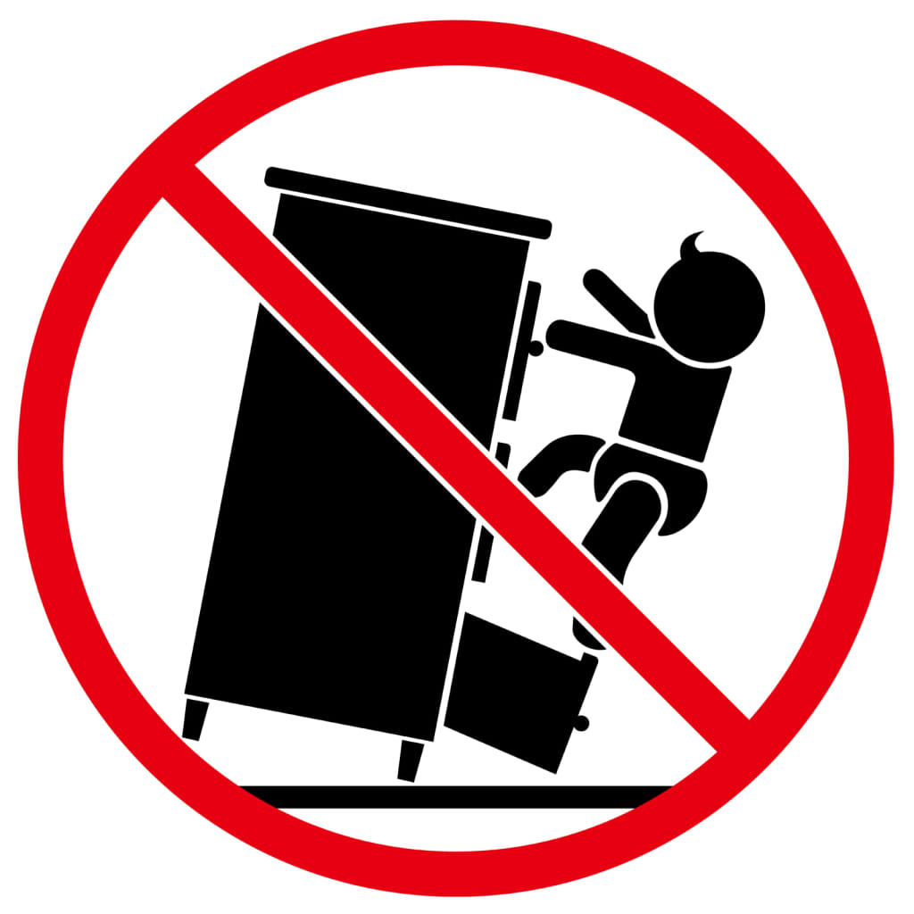 Commode haute 45x32x110 cm Bois de chêne massif - XIOS