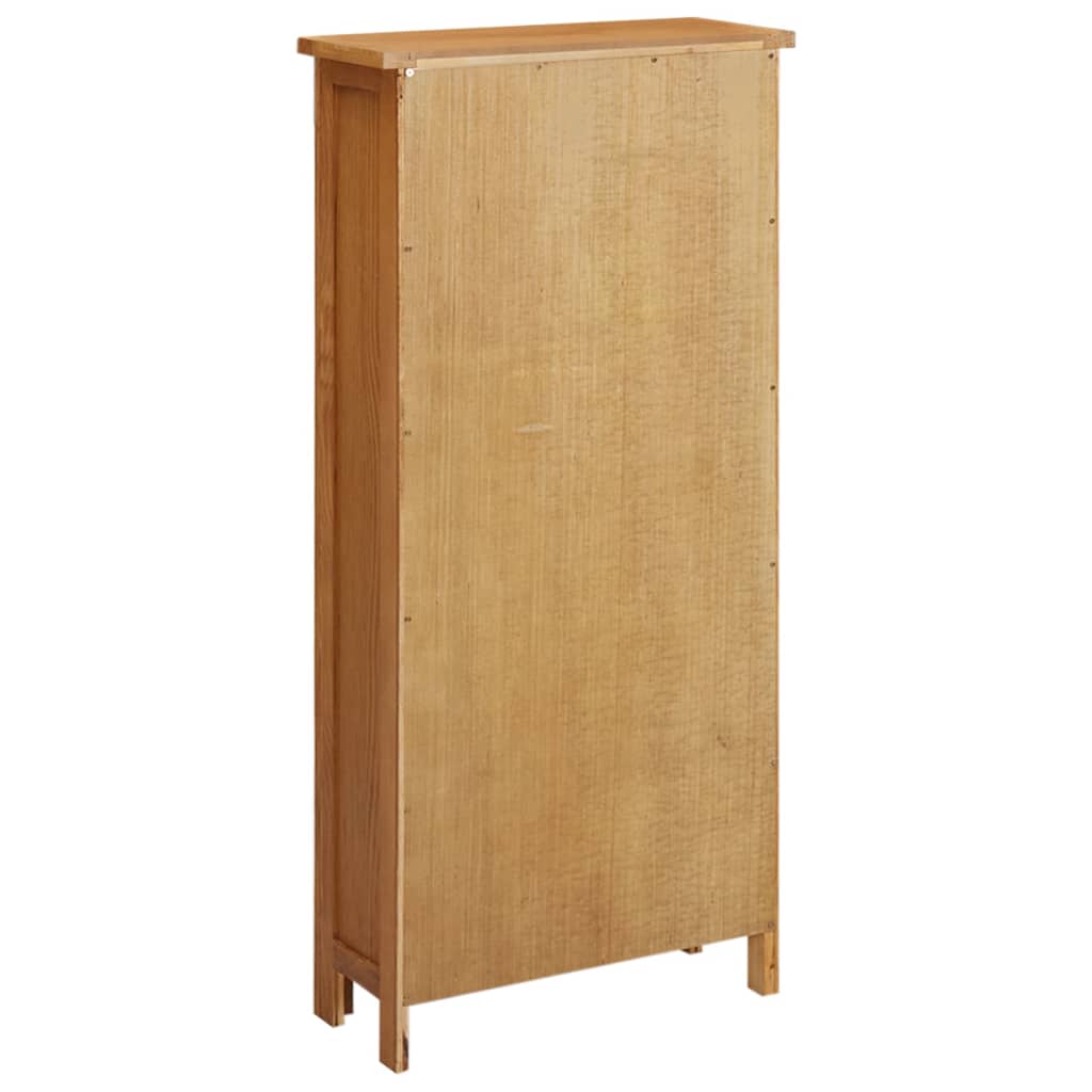 Armoire de rangement 50x22x110 cm Bois de chêne massif - XIOS
