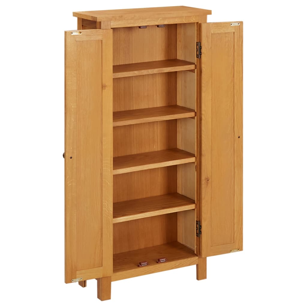 Armoire de rangement 50x22x110 cm Bois de chêne massif - XIOS