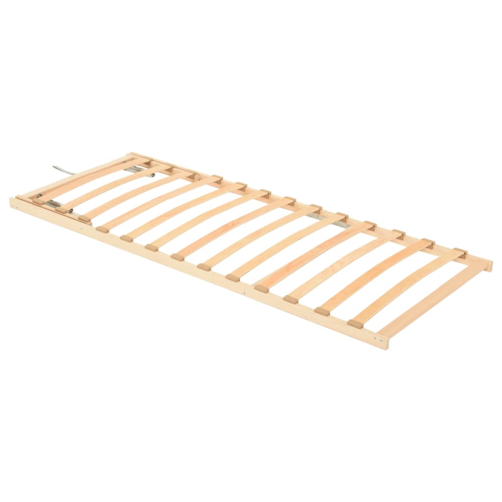 Sommier à lattes sans matelas tête de lit réglable 80x200 cm - XIOS