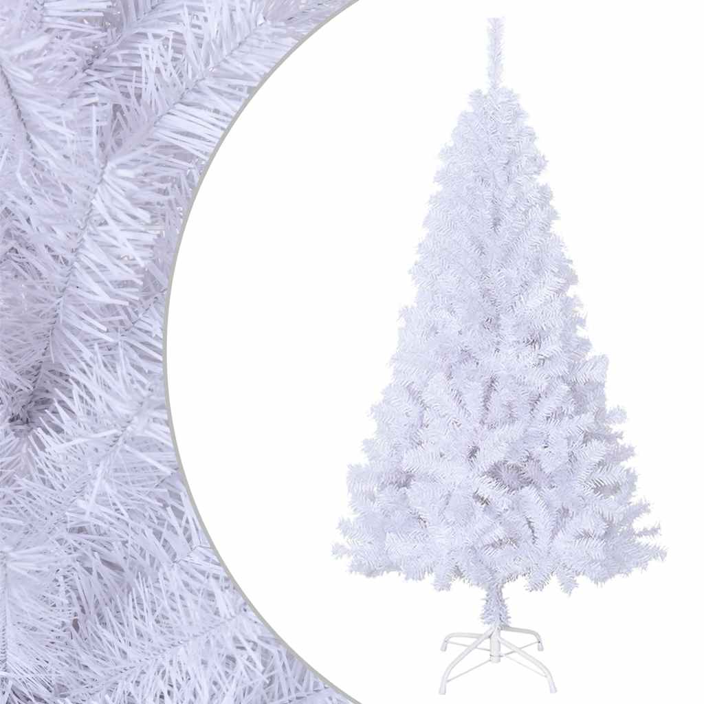 Arbre de Noël artificiel avec branches épaisses blanc 120cm PVC - XIOS