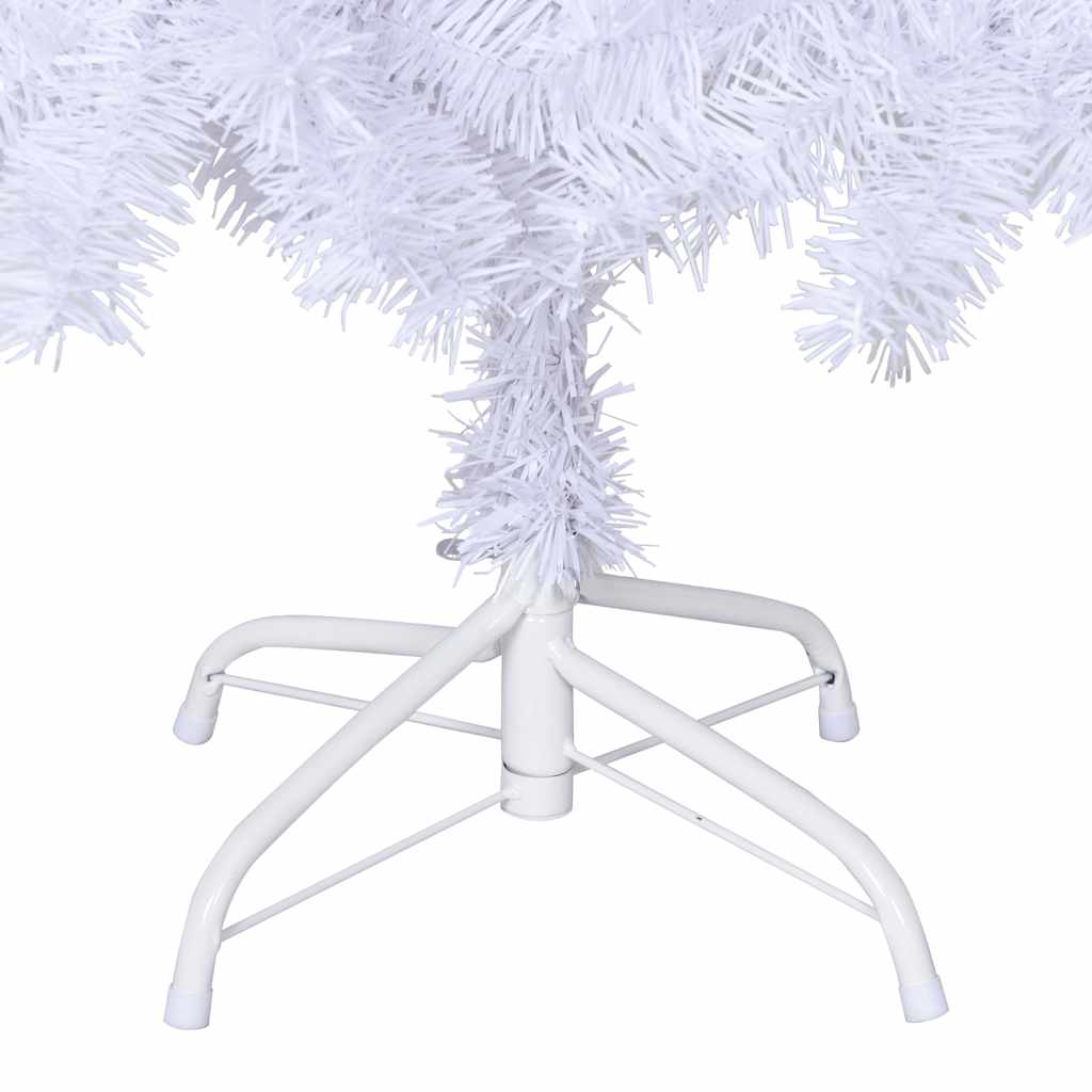 Arbre de Noël artificiel avec branches épaisses blanc 120cm PVC - XIOS
