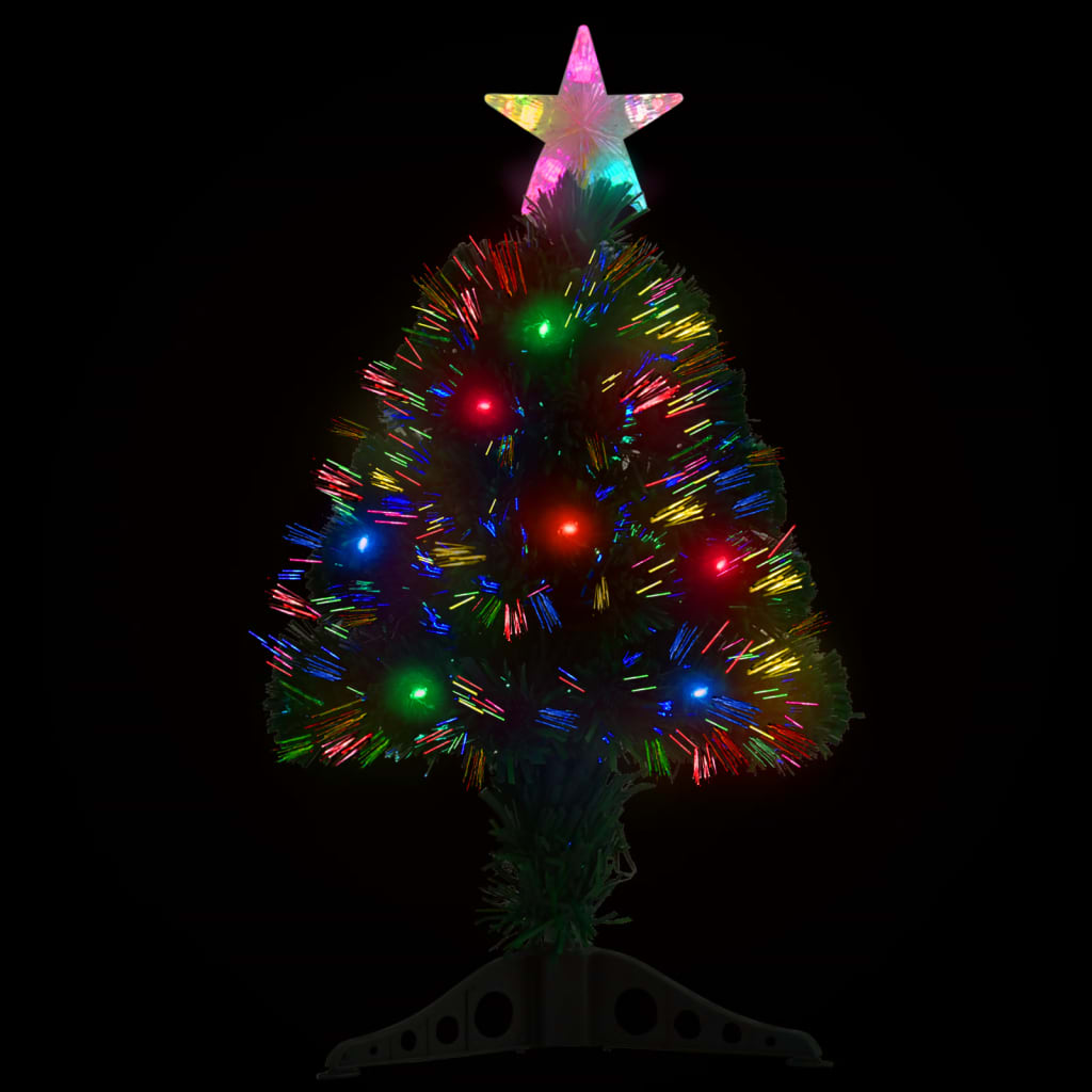 Arbre de Noël pré-éclairé avec support 64 cm fibre optique - XIOS