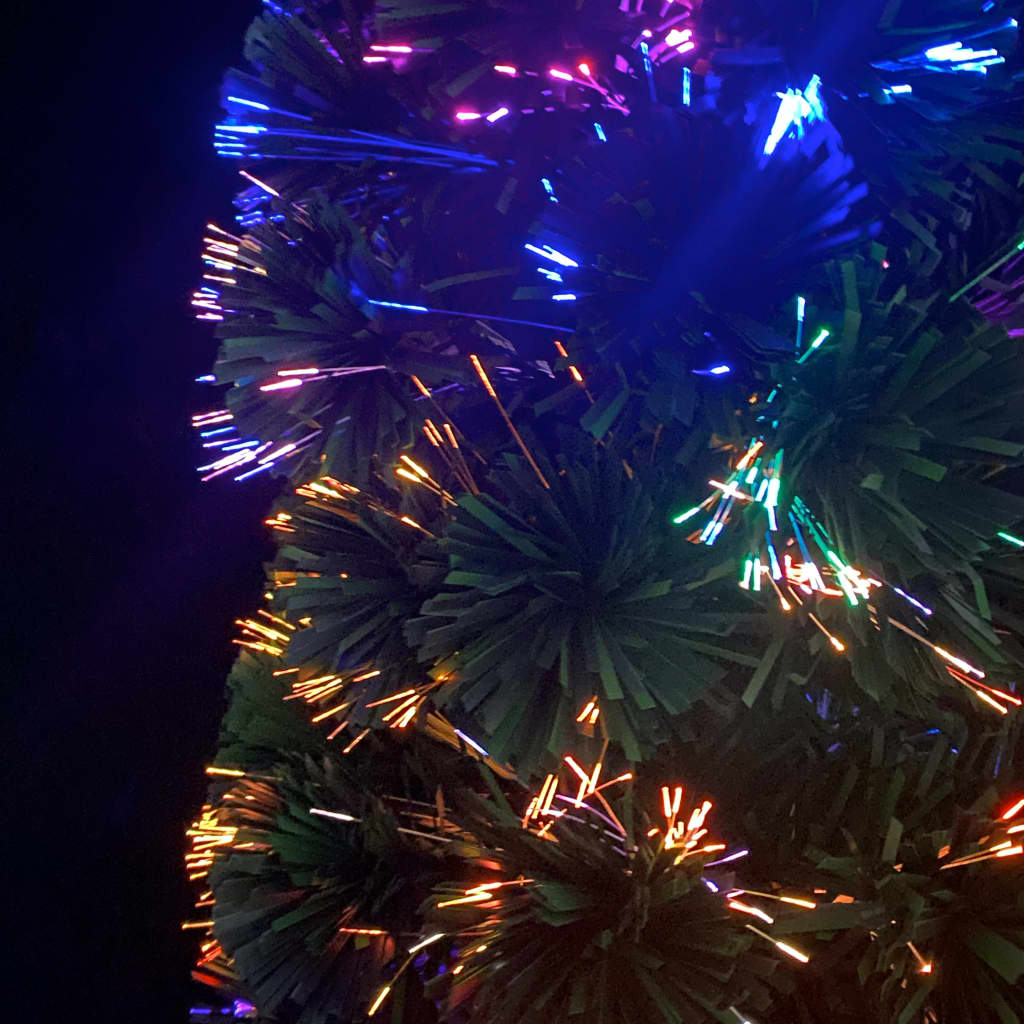 Arbre de Noël artificiel mince et support et LED 64 cm fibre optique - XIOS