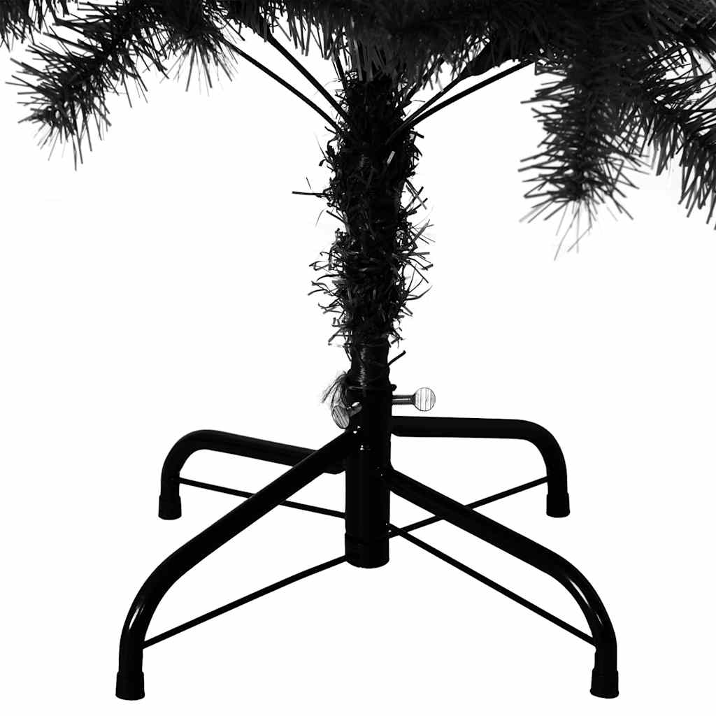 Sapin de Noël artificiel avec support noir 120 cm PVC - XIOS