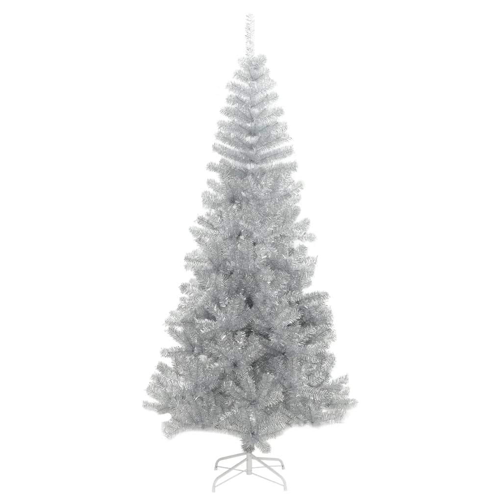 Sapin de Noël artificiel avec support argenté 240 cm PET - XIOS