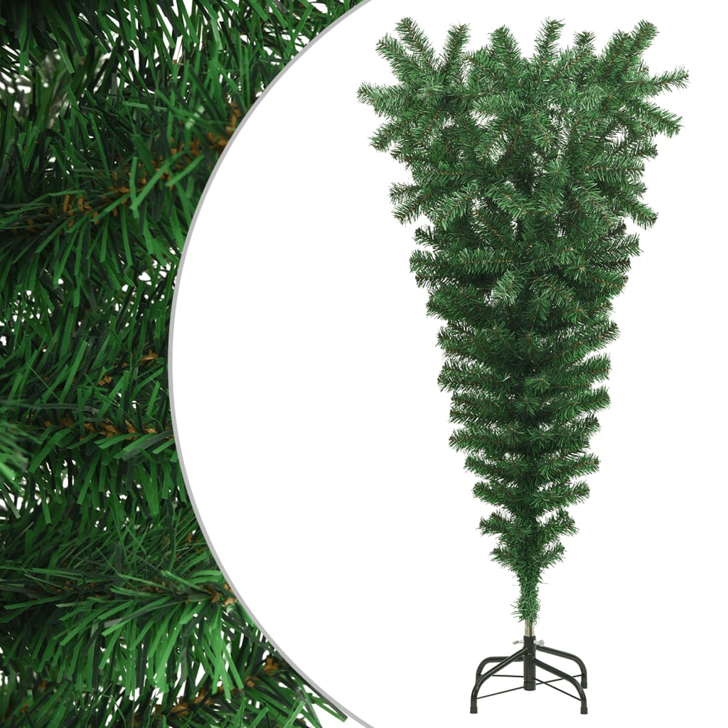 Sapin de Noël artificiel renversé avec support Vert 150 cm - XIOS