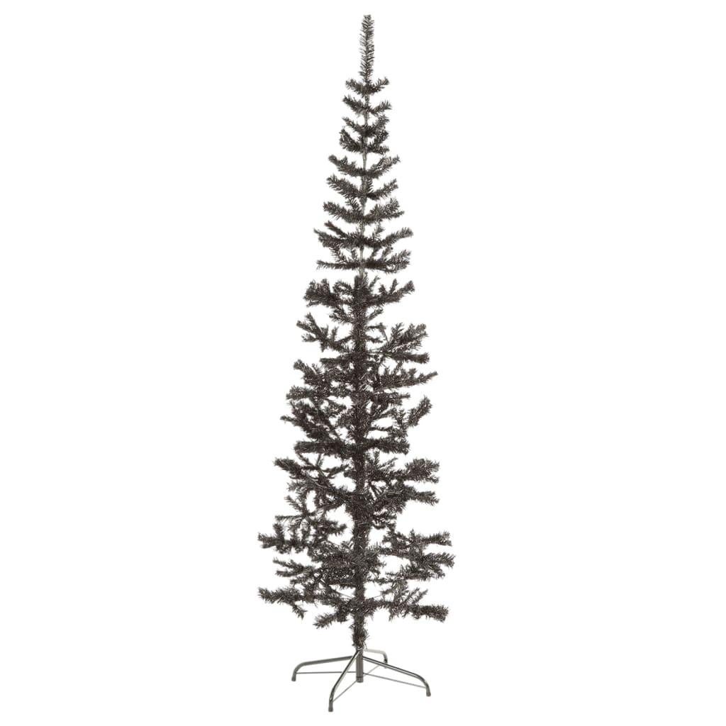 Sapin de Noël étroit Noir 180 cm - XIOS