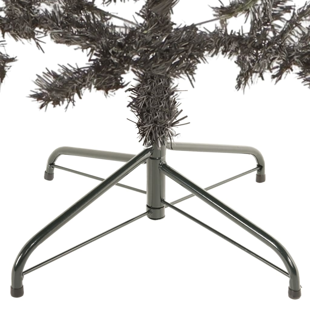 Sapin de Noël étroit Noir 240 cm - XIOS