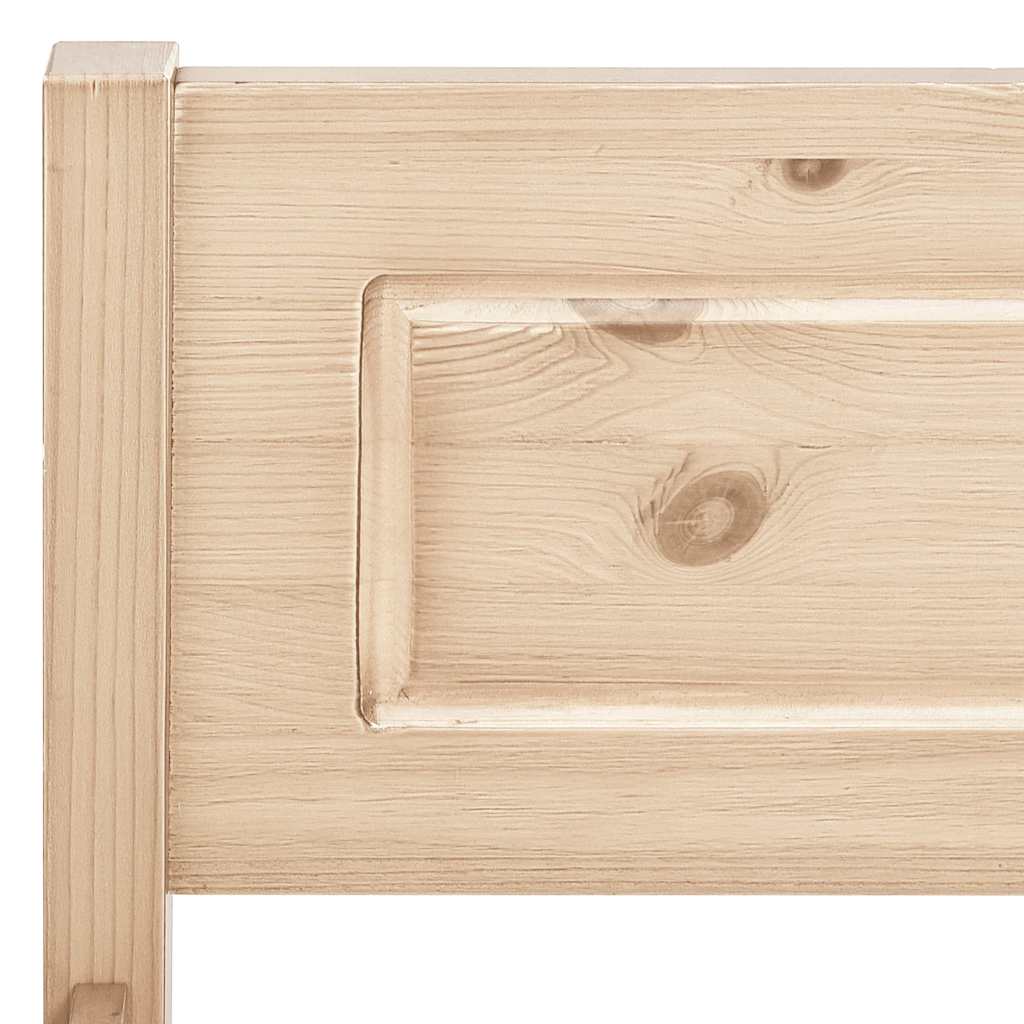 Cadre de lit sans matelas bois massif de pin 140x200 cm - XIOS