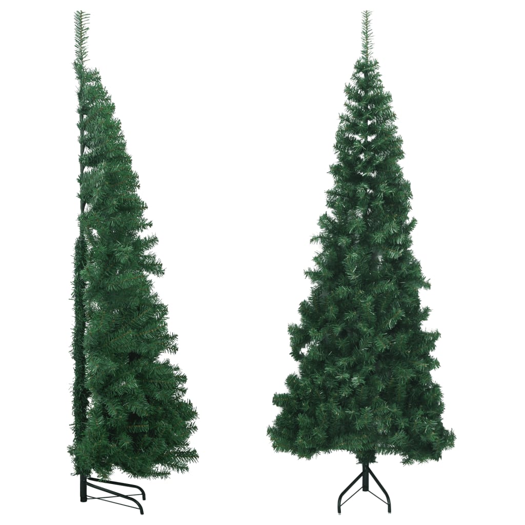 Sapin de Noël artificiel d'angle Vert 240 cm PVC - XIOS