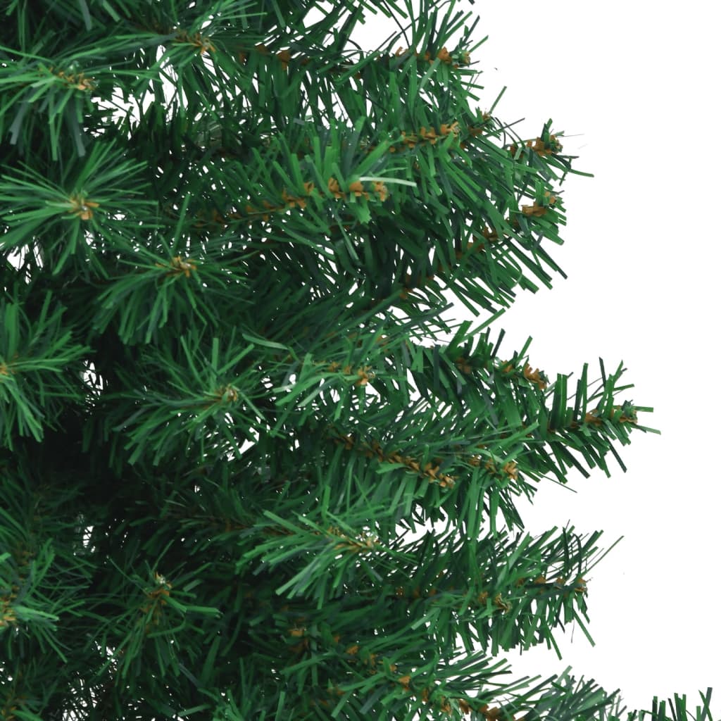 Sapin de Noël artificiel d'angle Vert 240 cm PVC - XIOS