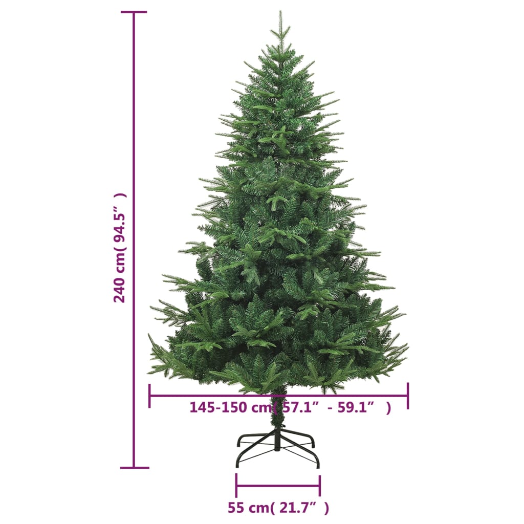Sapin de Noël artificiel Vert 240 cm PVC et PE - XIOS