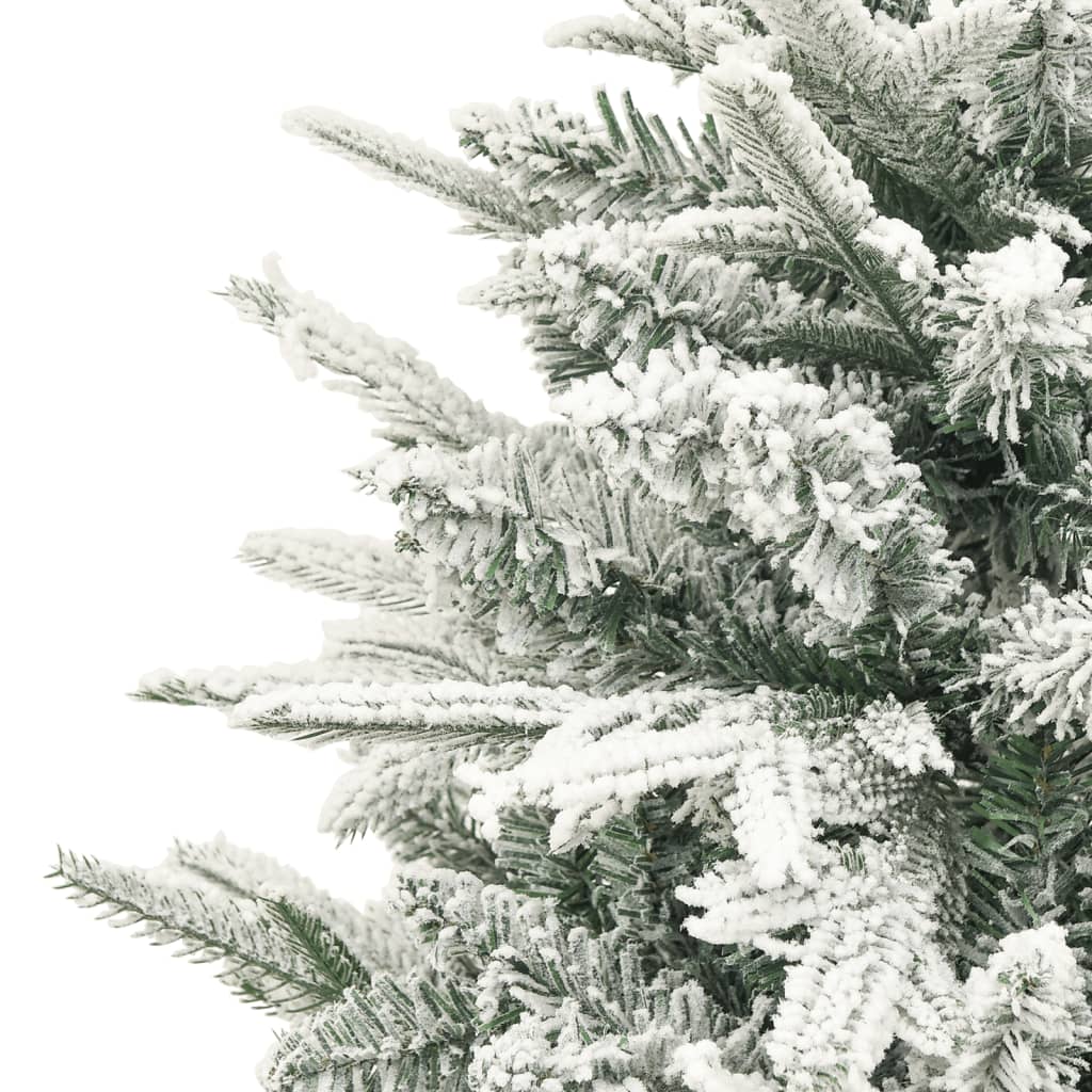 Sapin de Noël artificiel à flocons de neige Vert 120 cm PVC/PE - XIOS