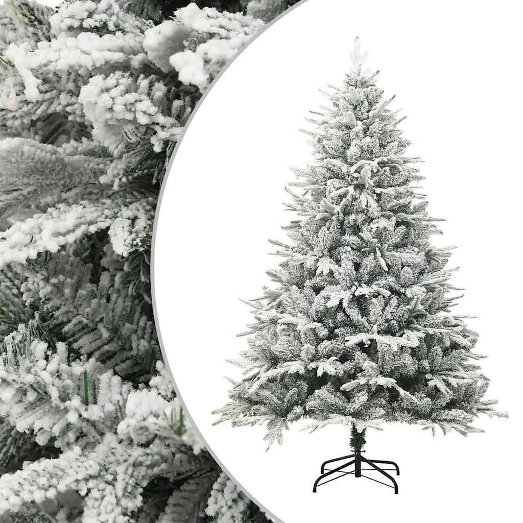 Sapin de Noël artificiel à flocons de neige Vert 180 cm PVC/PE - XIOS