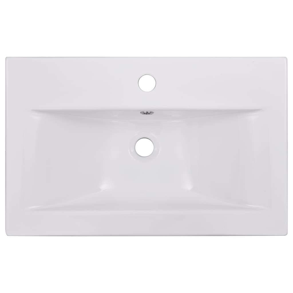 Ensemble de meubles de salle de bain Blanc Aggloméré