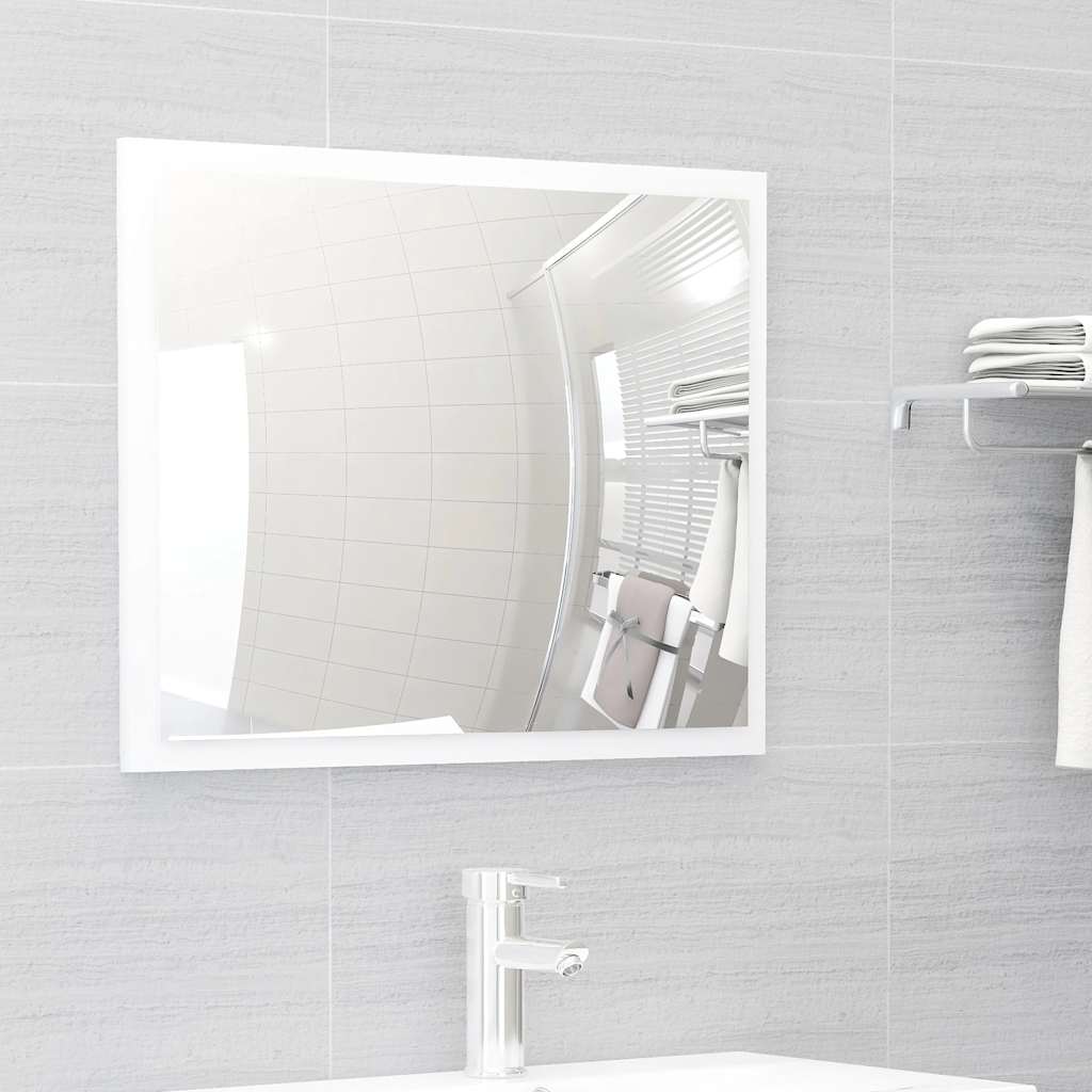Meubles de salle de bain blanc bois d'ingénierie