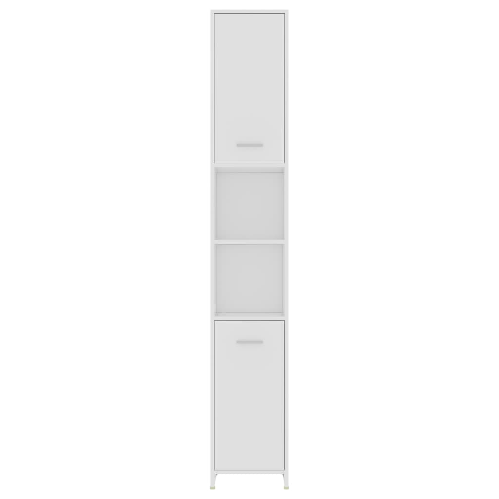 Ensemble de meubles de salle de bain 4 pcs Blanc