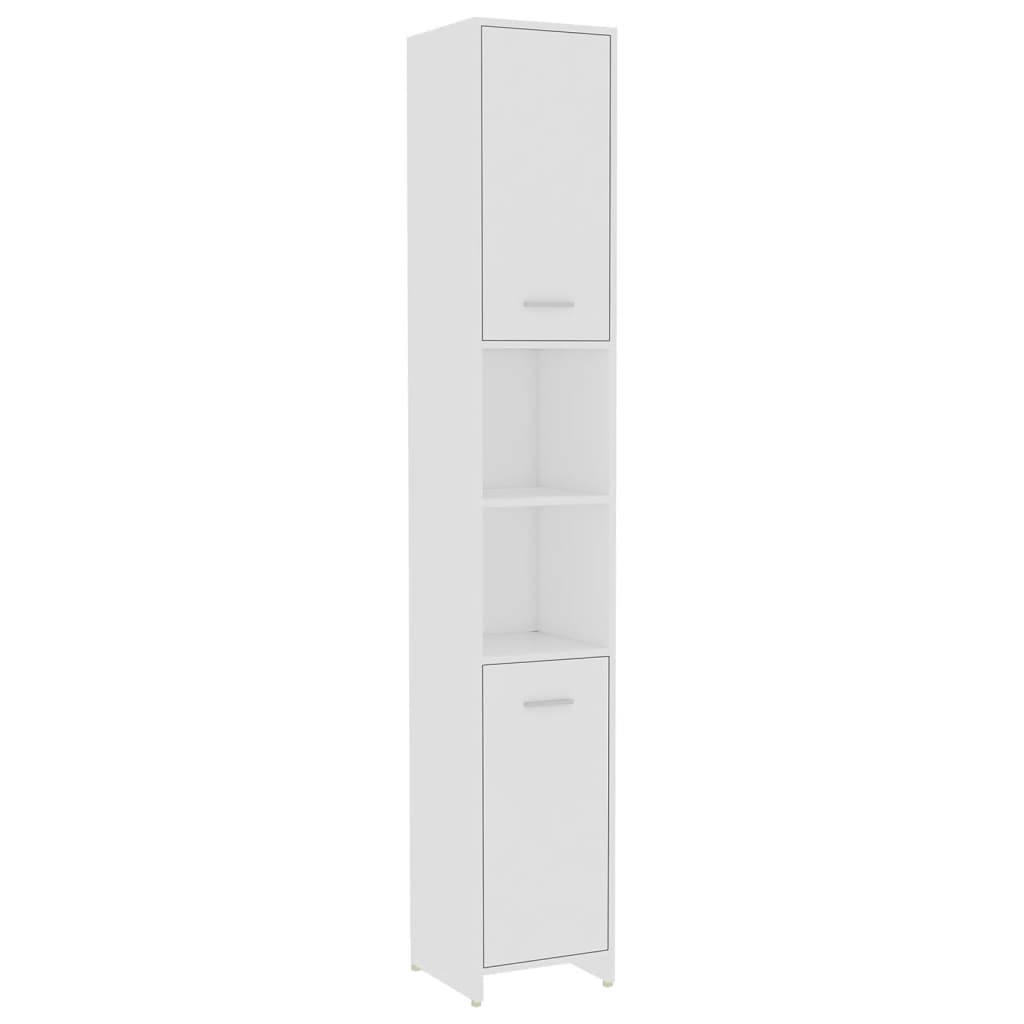 Ensemble de meubles de salle de bain 4 pcs Blanc