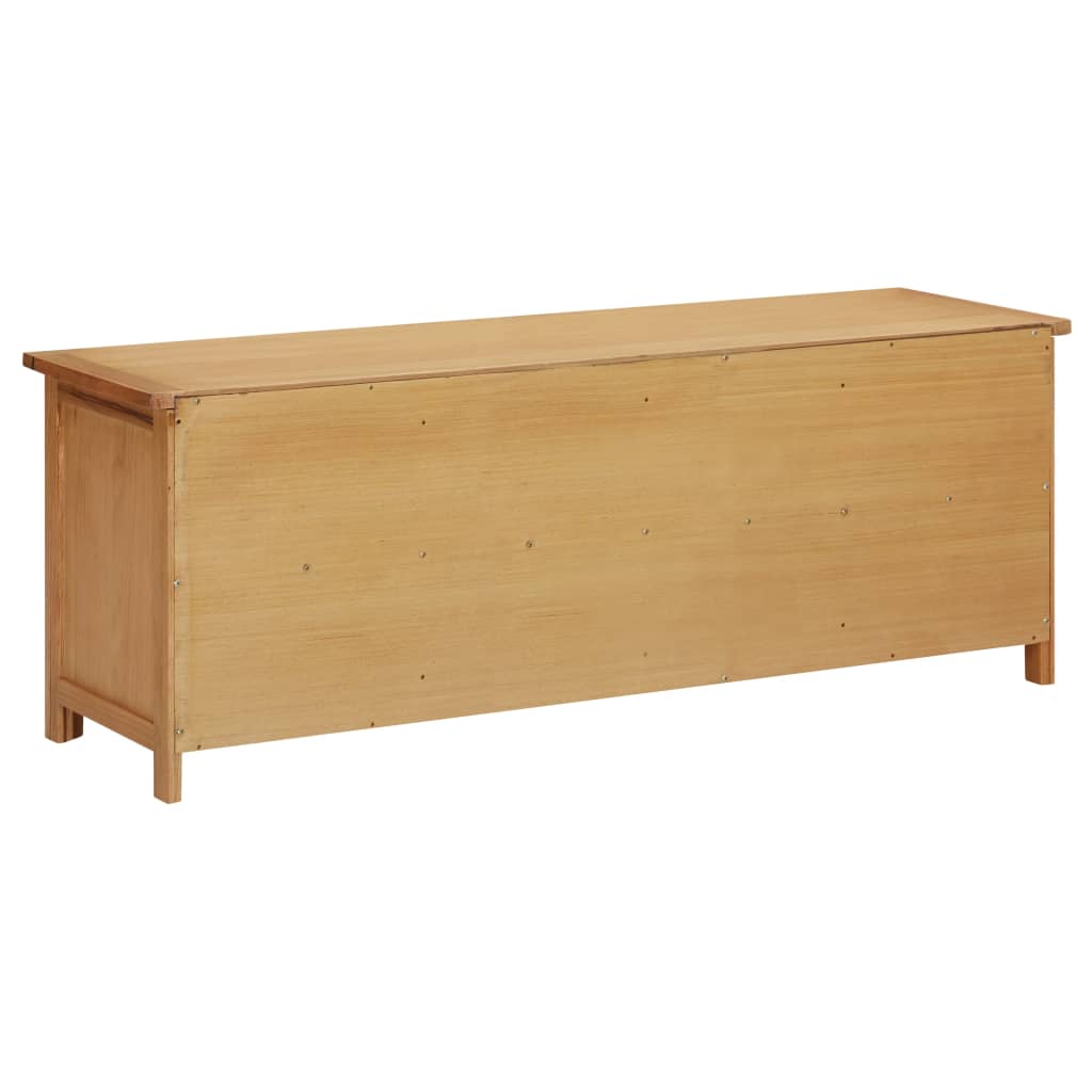Étagère à chaussures 114x37x45 cm Bois de chêne solide - XIOS