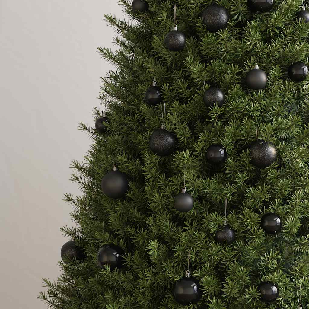 Ensemble de boules de Noël 100 pcs Noir - XIOS