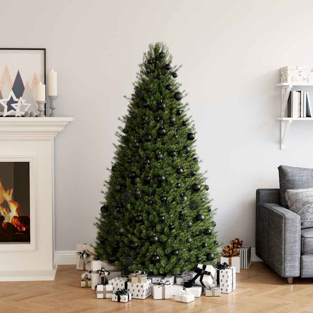 Ensemble de boules de Noël 100 pcs Noir - XIOS