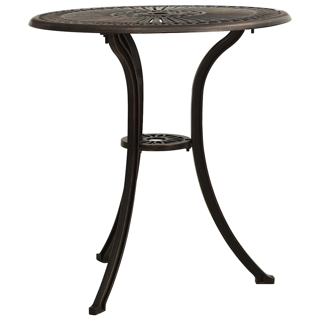 Ensemble de bistro 3 pcs Aluminium coulé Bronze - XIOS